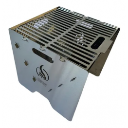 CHURRASQUEIRA PORTATIL INOX