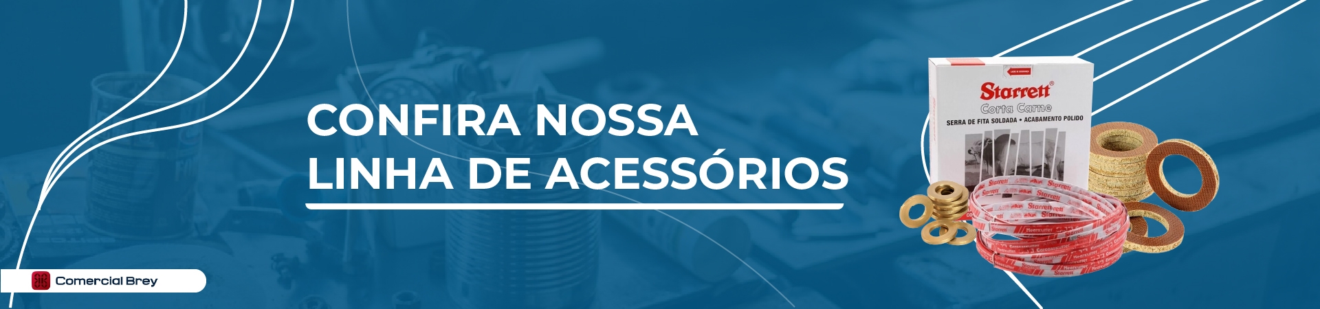 Linha de acessórios