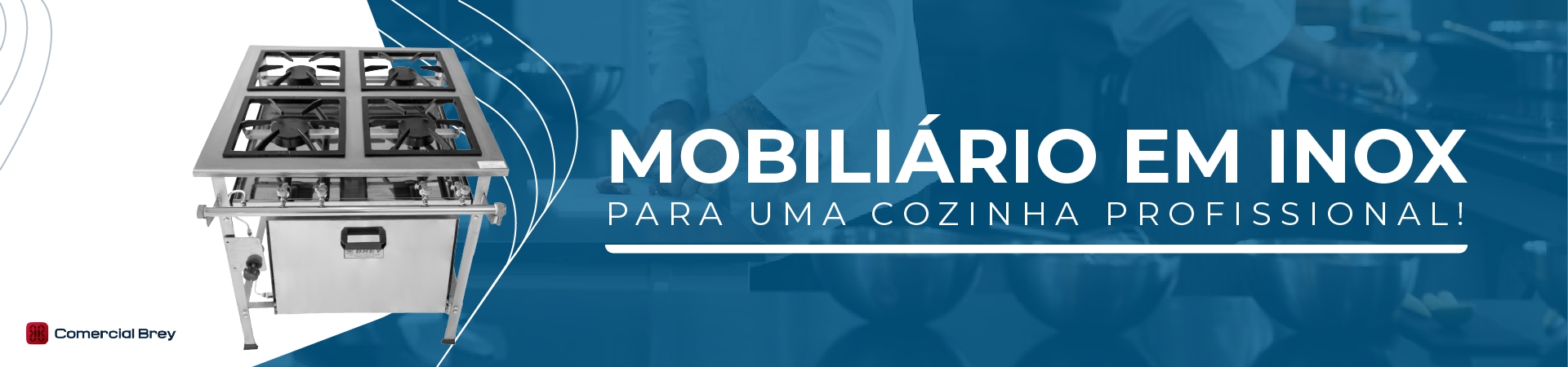 Mobiliário em Inox